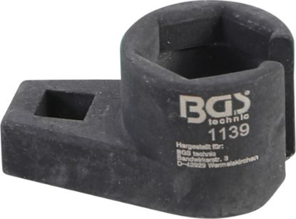 Socket Wrench Insert, oxygen sensor Oxygen Sensor Socket, 22 mm x 3/8" sq. Head