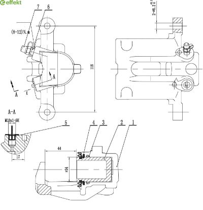 Brake Caliper TOYOTA - 47730-02110