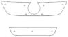 Trim/Protection Strip, radiator grille VW Passat 2005-2010