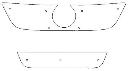 Trim/Protection Strip, radiator grille VW Passat 2005-2010