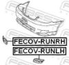 Eyelid, front fog light TOYOTA 52128-12170