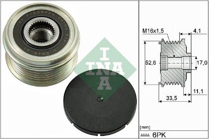 Alternator Freewheel Clutch Porsche