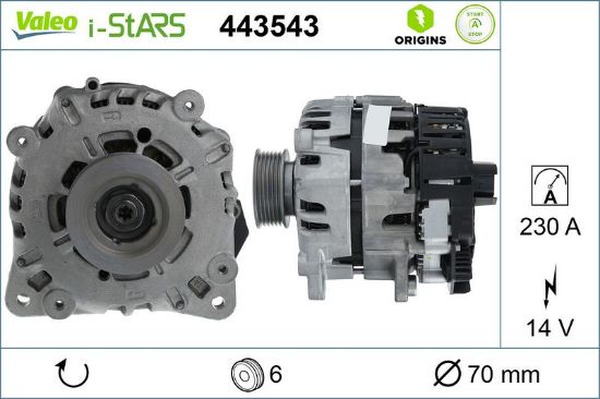 Alternator AUDI - 04L903018A