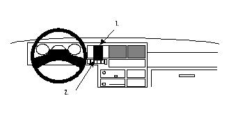 Trim Frame VW Transporter 91-95