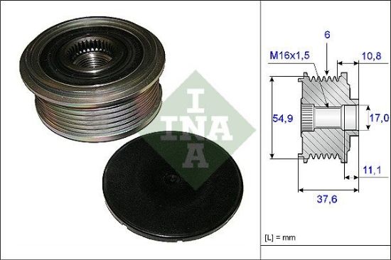 Alternator Freewheel Clutch MERCEDES-BENZ