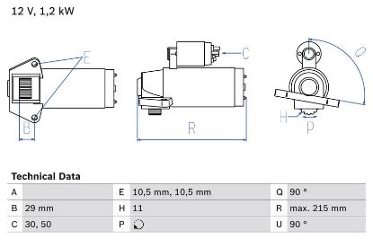 Starter VOLVO - 36002497