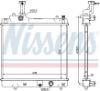 Radiator, engine cooling SUZUKI ALTO 1.0   09-