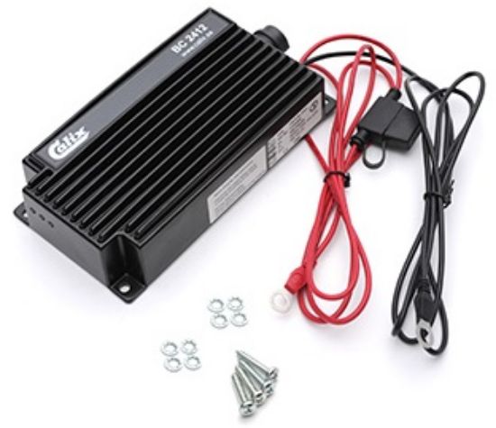 Battery Charger, engine preheater system BC2412 IP46 12A 24V