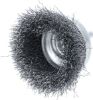 Wire Brush Terashari kooniline 75mm 6mm kinnitusjalaga