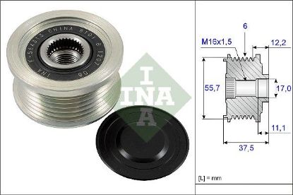 Alternator Freewheel Clutch Chevrolet/Opel