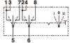 Switch I-0-II 24V,8A