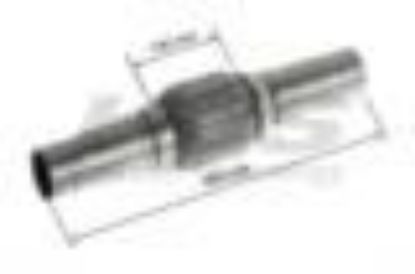 Flexible Pipe, exhaust system 45/48x400mm astmega keevitatud otstega
