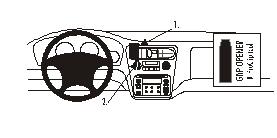 Trim Frame Honda Accord 98-99