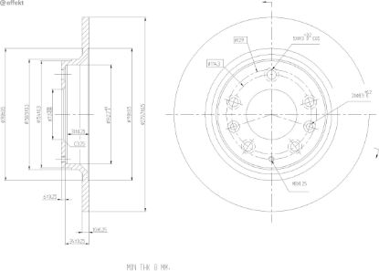 Brake Disc MAZDA - GFYY-26-251