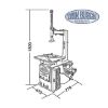 Valve, flame starter system TW X-610 Poolautomaatne 230 V / 1 faas