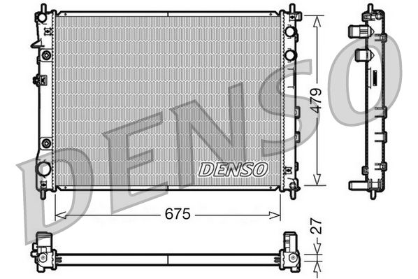 Radiator, engine cooling SUBARU B9 Tribeca Aut. 00/05 Radiator, engine cooling SUBARU B9 Tribeca Aut. 00/05