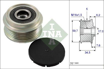 Alternator Freewheel Clutch KIA - 0K554-18W11