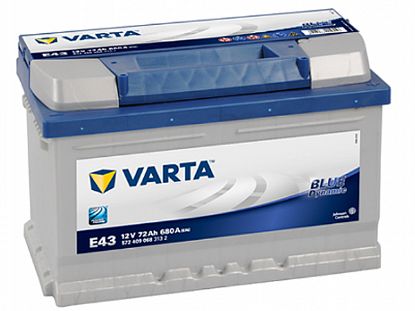 Starter Battery 72Ah 680A 278*175*175 - + BLUE dynamic