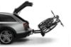 Bike Rack, trailer hitch carrier VeloSpace XT 2 (2 kuni 3 rattale, 13pin)