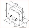 Direction Indicator 9-36V, 101x95 mm + gabariit