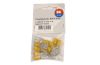 Terminal, electric universal parts plaat 9,5x1,2mm kollane