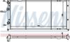 Radiator, engine cooling VW PASSAT B3 VR6 AC  91-