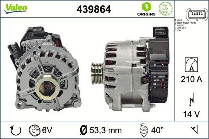 Alternator PSA - 98 265 502 80