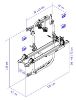 Bicycle Holder, rear rack Elite Van XT, must (VW Crafter 17-)