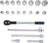 Socket Wrench Set 21-piece hexagon Socket Set, 3/4"