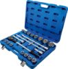 Socket Wrench Set 21-piece hexagon Socket Set, 3/4"