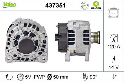 Alternator MASTER II Buss (JD)