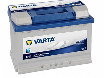 Starter Battery 74Ah 680A 278*175*190 - + BLUE dynamic