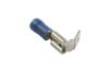 Terminal, electric universal parts plaatjagaja 6.3x0.8mm sinine