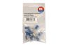 Terminal, electric universal parts plaatjagaja 6.3x0.8mm sinine