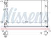 Radiator, engine cooling VW-GOLF III 1,4  91-