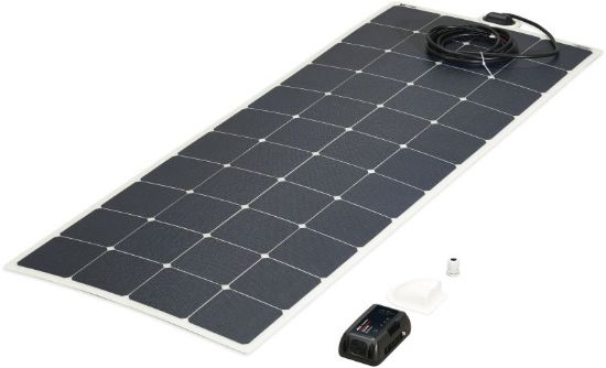 Päikesepaneelid FLEX 155W + kontroller SCE360B + juhtmete läbiviik