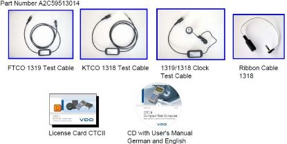 Control Unit, tachograph CTC2 1318/1319 upgrade kit Control Unit, tachograph CTC2 1318/1319 upgrade kit