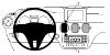 Trim Frame Mercedes Benz A (CLA, GLA)-Class 13-18