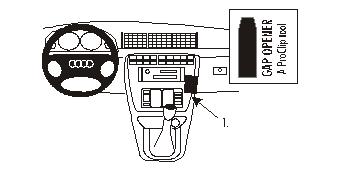 Trim Frame Audi A4/RS4 00-