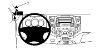 Trim Frame Toyota HiLux 12-16, vasakule
