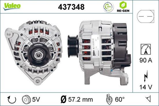Alternator A4 (8EC, B7), PASSAT (3B3)