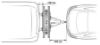 Bicycle Holder, rear rack Caravan Light, 2 rattale