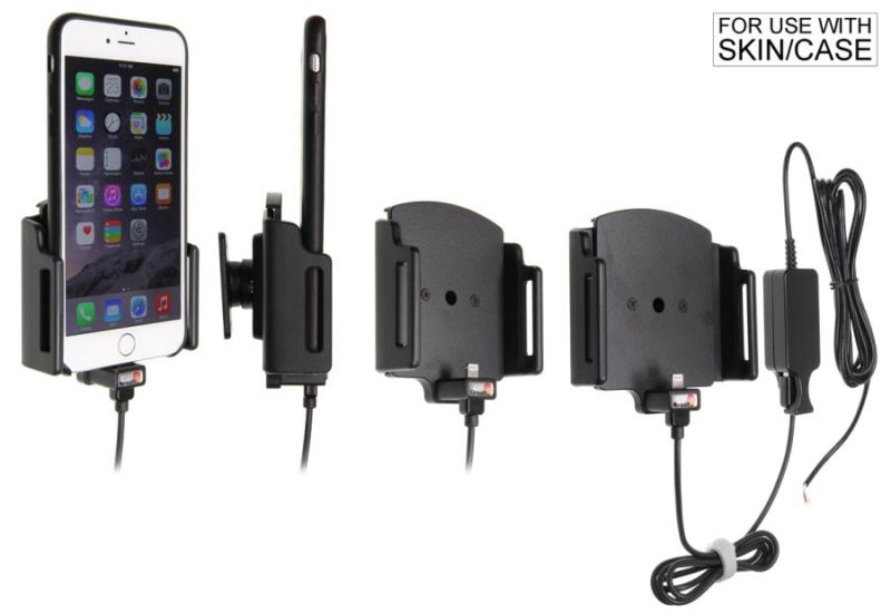 Mobile phone/PDA holder Apple iPhone 6S/7/8 Plus/X/XS 75-89mm fiks.laadija