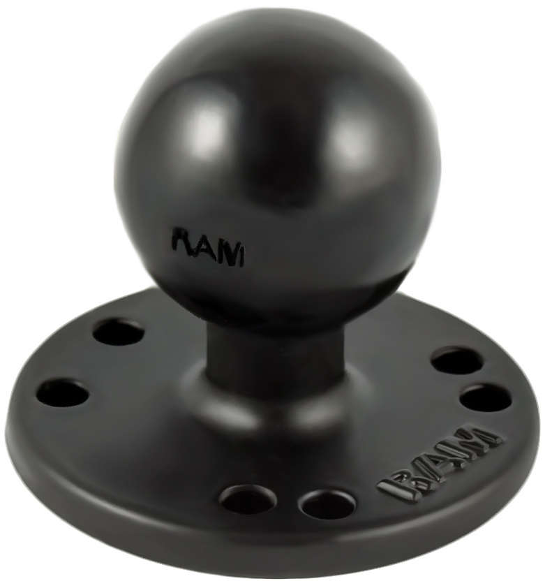 Mobile phone/PDA holder C-kuuliga ümar plaat D63mm