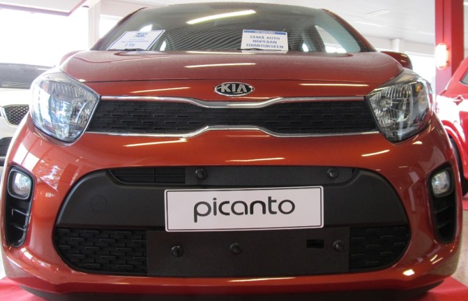 Trim/Protection Strip, radiator grille Kia Picanto 2017-
