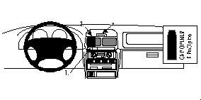 Trim Frame Subaru Impreza 98-99