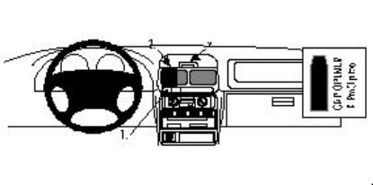 Trim Frame Subaru Impreza 98-99