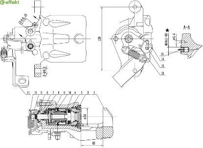 Brake Caliper KIA - 58300-A6300