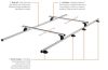 Roof Rack Ducato H2L3 2007 -JUMPER ja BOXER