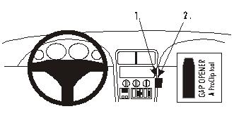 Trim Frame BMW Z3 96-02